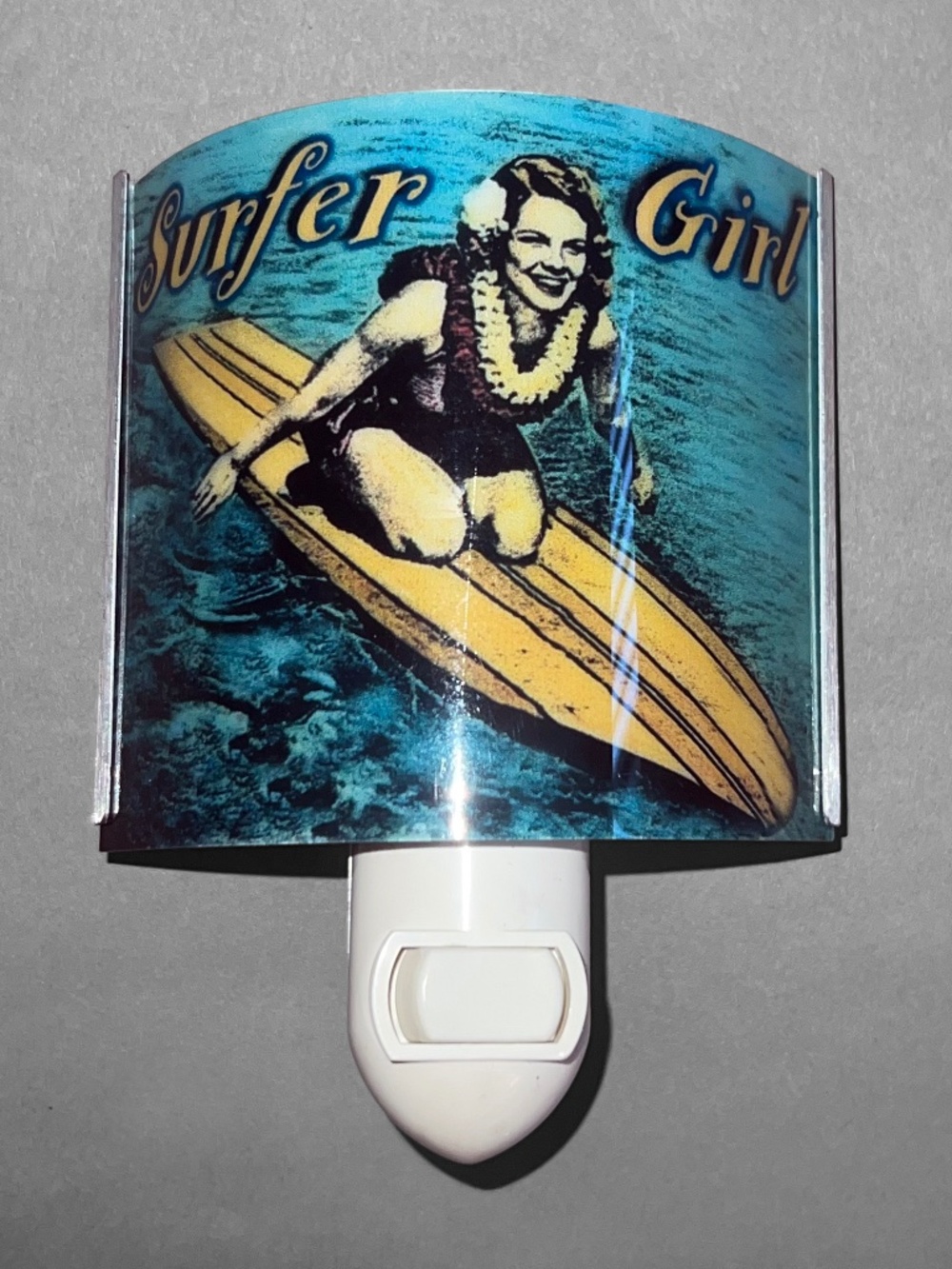 Surfer Girl Retro Night Light
